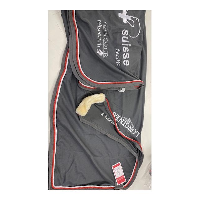 NEU SVPS Abschwitzdecke Ausstattung Schweiz MIT LONGINES (Olten) - grau bedruckt 